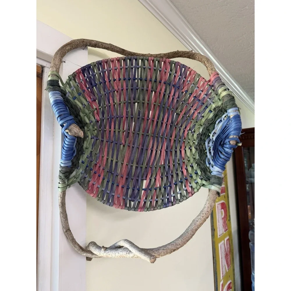 Joe Bruneau Handwoven Appalachian Rib Basket - Large 24